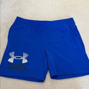 Under Armour Boy’s Royal Blue Shorts
